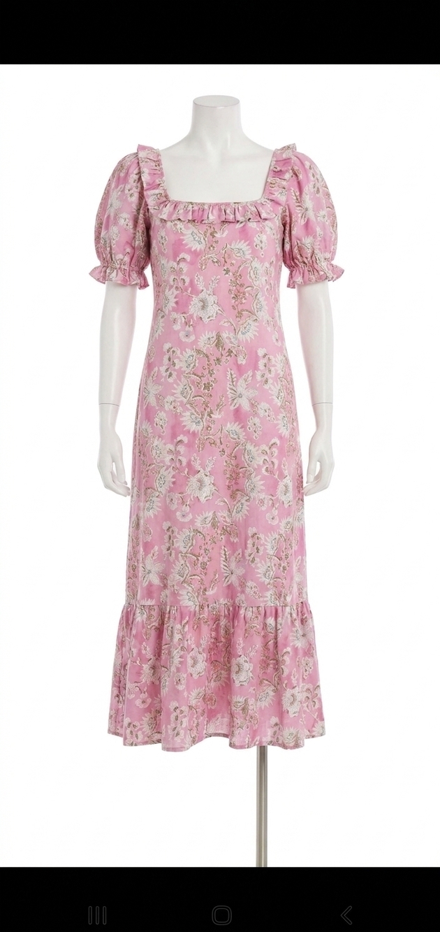 NEW SMITH & QUINN gretchen dress in petunia patisserie